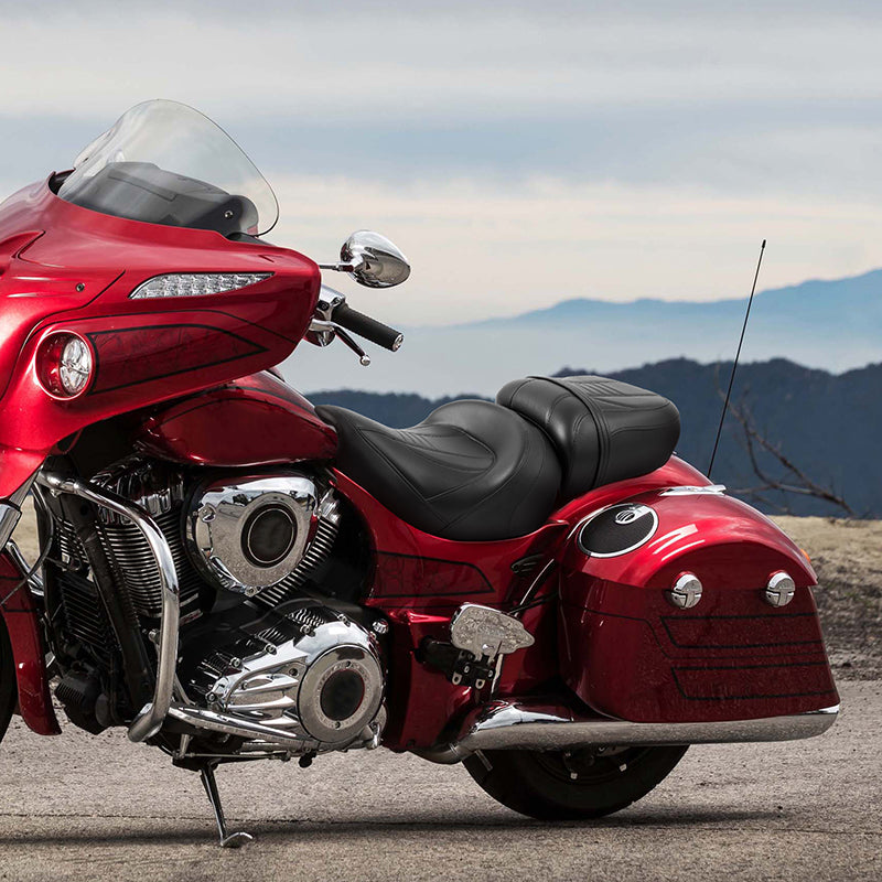 C.C. RIDER Indian Seat 2 Piece 2 Up Seat For Indian Chieftain Dark Horse Chieftain Limited Chieftain Elite Springfield, 2014-2025