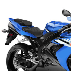 C.C. RIDER YZF R1 Front And Rear Seat For YAMAHA YZFR1 Black Lattice, 2004-2006