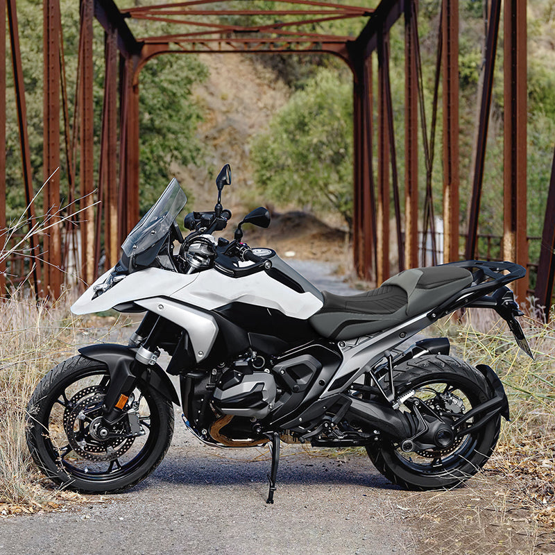 C.C. RIDER BMW R1300GS Seat Rider Passenger Seat Pillion Cushion Black Gray For BMW R1300GS, 2023-2025