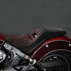 C.C. RIDER Indian Scout 2 Up Seat Driver Passenger Sport Seat For Indian Scout Sixty 100th Aniversary Scout ABS, 2015-2024