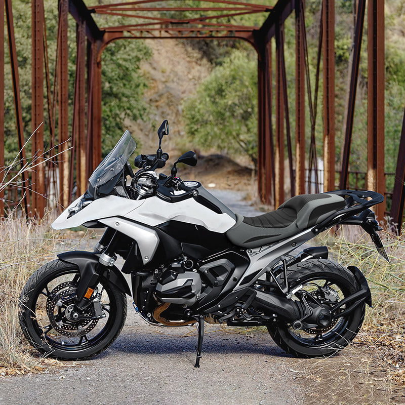 C.C. RIDER BMW R1300GS Seat Rider Passenger Seat Pillion Cushion Black Gray For BMW R1300GS, 2023-2025