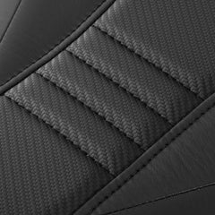 C.C. RIDER GSX-R750 GSX-R600 Front And Rear Seat For SUZUKI GSXR750 GSXR600 Black Carbon Fiber, 2011-2025