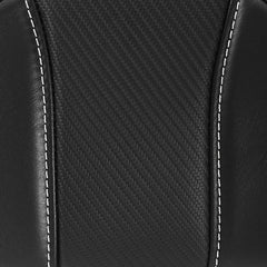 C.C. RIDER Rider Backrest Driver Backrest Pad For Harley Touring CVO Street Glide Road Glide Electra Glide Road King, 2009-2023