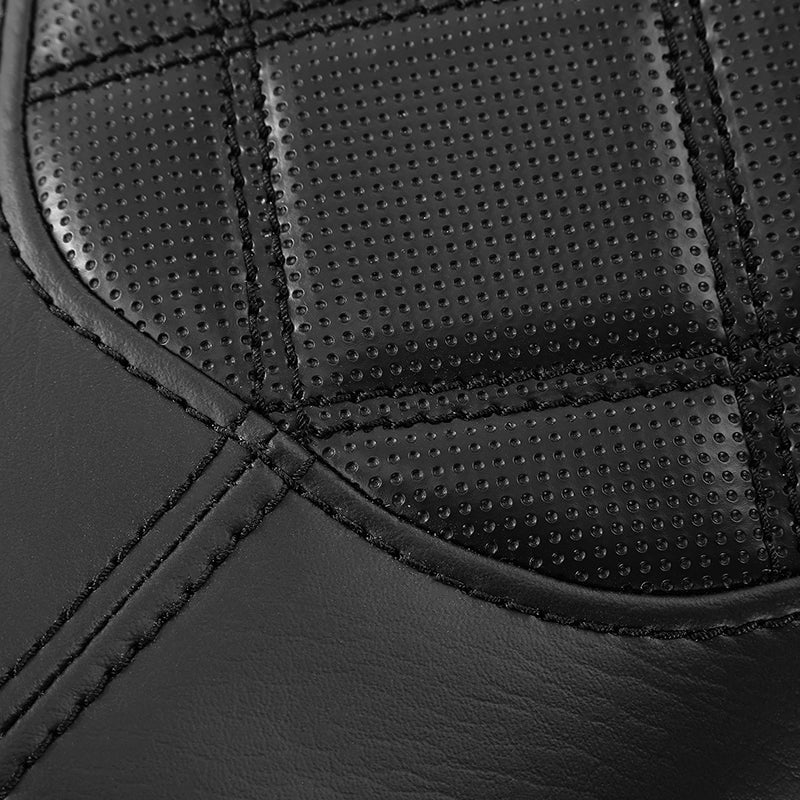 C.C. RIDER Ninja 400 Z400 Front And Rear Seat Fit For Kawasaki Ninja400 Black Lattice, 2018-2024