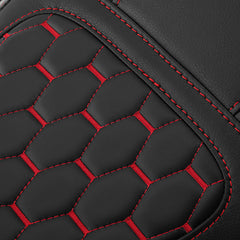 C.C. RIDER Sportster Seat 2 Piece Reach Seat Driver And Passegner Seat Red Hneycomb Fit For Harley Nightster RH975 2022-Later