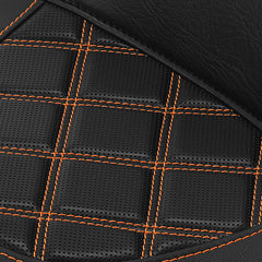 C.C. Rider BMW R18B R18 Transcontinental One Piece Seat Rider Passenger Seat Pillion Cushion Lattice Stitching, 2020-2024