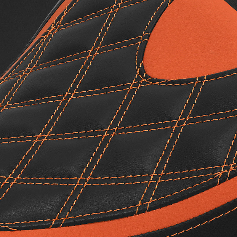 C.C. RIDER YZF R3 YZF R25 MT03 MT25 Front And Rear Seat For YAMAHA Lattice Sitiching Color Trimming, 2015-2023