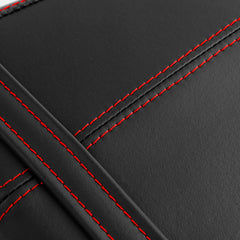 C.C. RIDER YZF R6 Front And Rear Seat Fit For YAMAHA R6 Black And Red Stitch, 2006, 2007