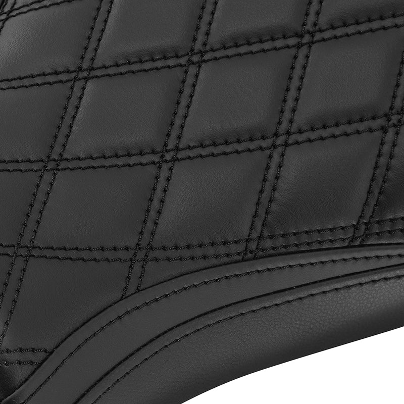 C.C. RIDER BMW S1000RR Seat Rider Passenger Seat Pillion Cushion Black Diamond Stitching For BMW S1000RR, 2019-2025