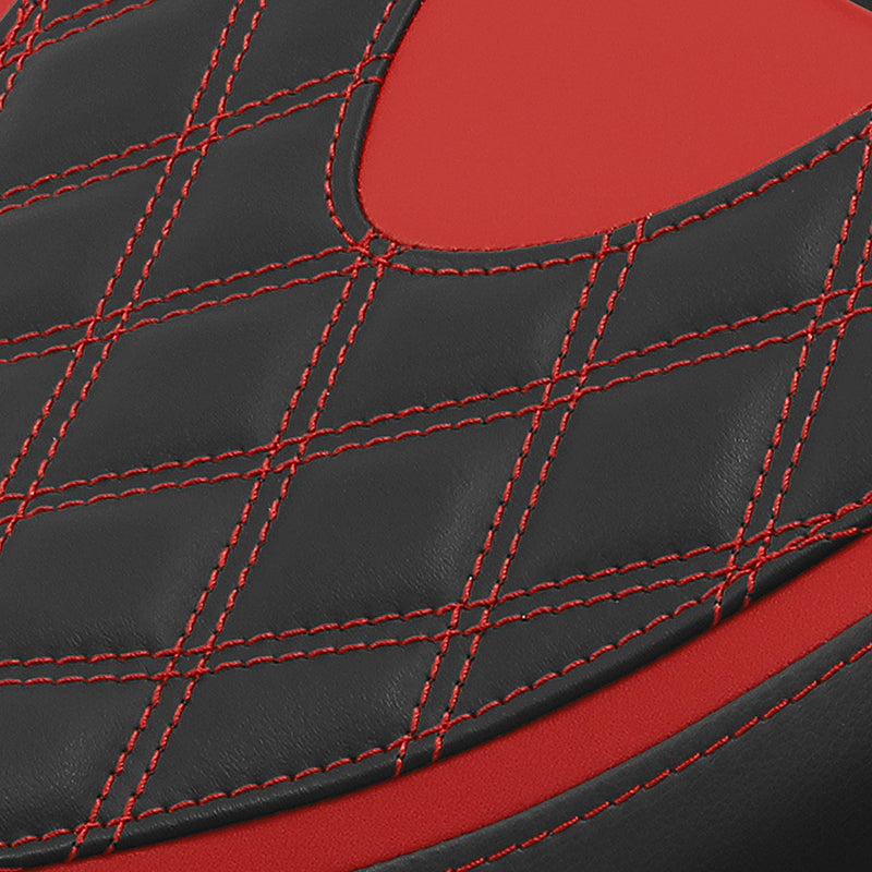 C.C. RIDER YZF R3 YZF R25 MT03 MT25 Front And Rear Seat For YAMAHA Lattice Sitiching Color Trimming, 2015-2023