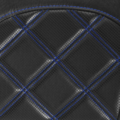 C.C. RIDER Rider Backrest Driver Backrest Pad For Harley Touring CVO Street Glide Road Glide Electra Glide Road King, 2009-2023