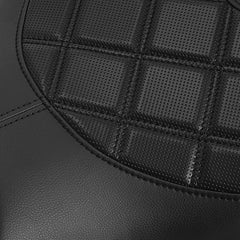 C.C. RIDER YZF R1 Front And Rear Seat For YAMAHA YZFR1 Black Diamond Stitching, 2015-2024