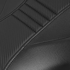 C.C. RIDER YZF R1 Front And Rear Seat For YAMAHA YZFR1 Black Carbon Fiber Stitching, 2015-2024