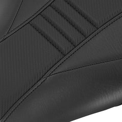 C.C. RIDER BMW S1000RR Seat Rider Passenger Seat Pillion Cushion Black Carbon Fiber Stitching For BMW S1000RR, 2019-2025