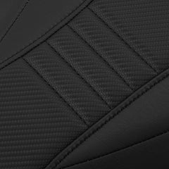 C.C. RIDER Honda Cross Cub Solo Black Carbon Fiber Pattern Fit For Honda C110XN C110XM C110XL C110XJ 2018-2025
