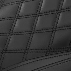 C.C. RIDER GSX-R1000 Front And Rear Seat Fit For SUZUKI GSXR1000 Black Lattice Stitch, 2007, 2008