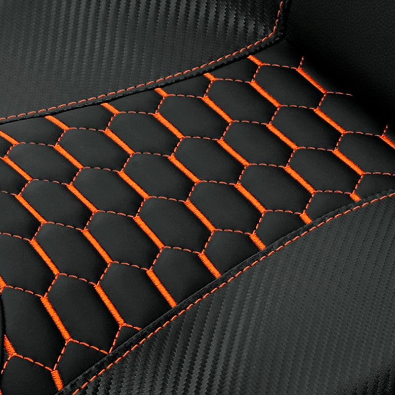 C.C. RIDER Touring Seat 2 Up Seat Driver Passenger Seat Homeycomb For Harley CVO Road Glide Electra Glide Street Glide Road King, 2009-2023