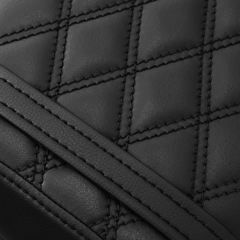 C.C. RIDER GSXR1000 Front And Rear Seat With Black Diamond Design For SUZUKI GSX-R1000, 2001-2002