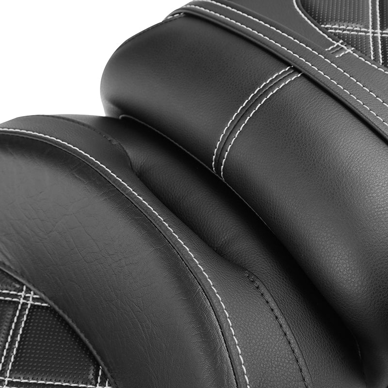 C.C. RIDER Indian Seat 2 Piece 2 Up Seat For Indian Chieftain Dark Horse Chieftain Limited Chieftain Elite Springfield, 2014-2025