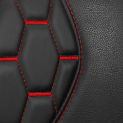 C.C. RIDERR Racing Style Rider Backrest Driver Backrest Pad For Harley Touring Road Glide CVO Street Glide Electra Glide Road King, 2009-2023