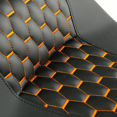 C.C.RIDER Indian Chieftain 2 Up Seat Touring Motorcycle Seat With Passenger Backrest Pad, 2014-2025
