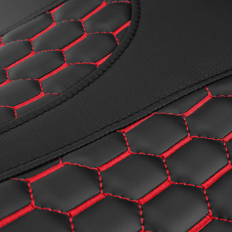 C.C.RIDER Indian Chieftain 2 Up Seat Touring Motorcycle Seat Honeycomb Stitching, 2014-2025
