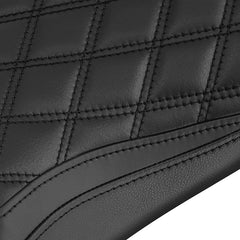 C.C. RIDER YZF R6 Front And Rear Seat For YAMAHA R6 YZFR6 Black Lattice, 2008-2016