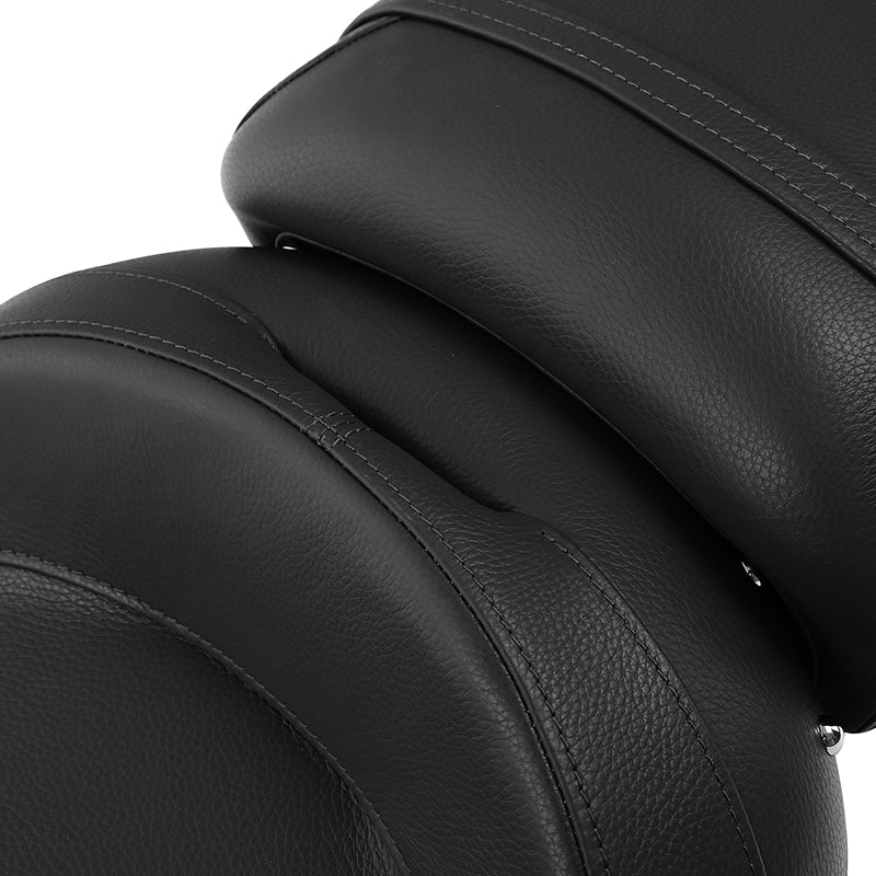 C.C. RIDER Indian Seat 2 Piece 2 Up Seat With Backrest For Indian Chieftain Dark Horse Chieftain Limited Chieftain Elite Springfield, 2014-2025