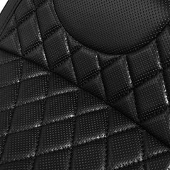 Gel Seat C.C. RIDER Touring Seat Two Piece 2 Up Seat Driver Solo Seat Passenger Seat Lattice Stitching For CVO Street Glide CVO Road Glide, 2023-2025
