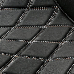 Gel Seat C.C. RIDER Touring Seat 2 Up Seat Driver Passenger Seat For Harley CVO Road Glide Electra Glide Street Glide Road King Lattice, 2009-2023