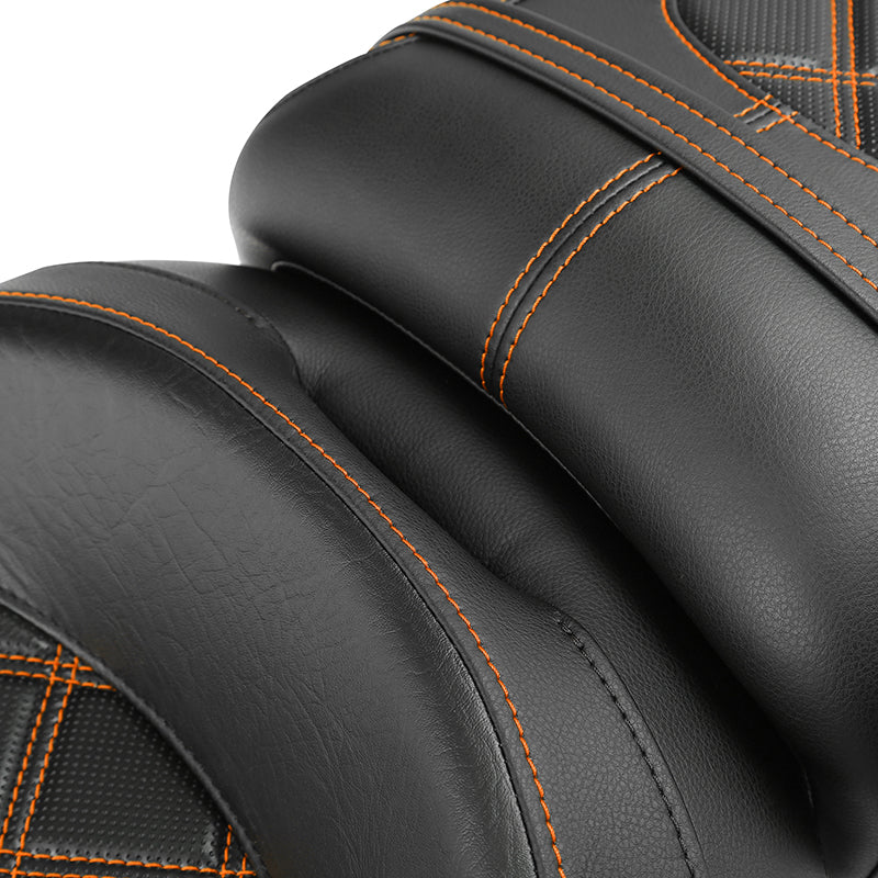 C.C. RIDER Indian Seat 2 Piece 2 Up Seat For Indian Chieftain Dark Horse Chieftain Limited Chieftain Elite Springfield, 2014-2025