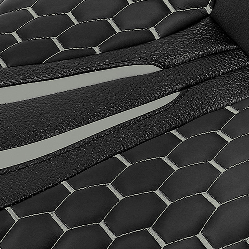 Gel Seat C.C. RIDER Touring Seat 2 up Seat Driver Passenger Seat For Harley Touring Street Glide Road Glide Electra Glide Honeycomb Stitiching, 2008-2023