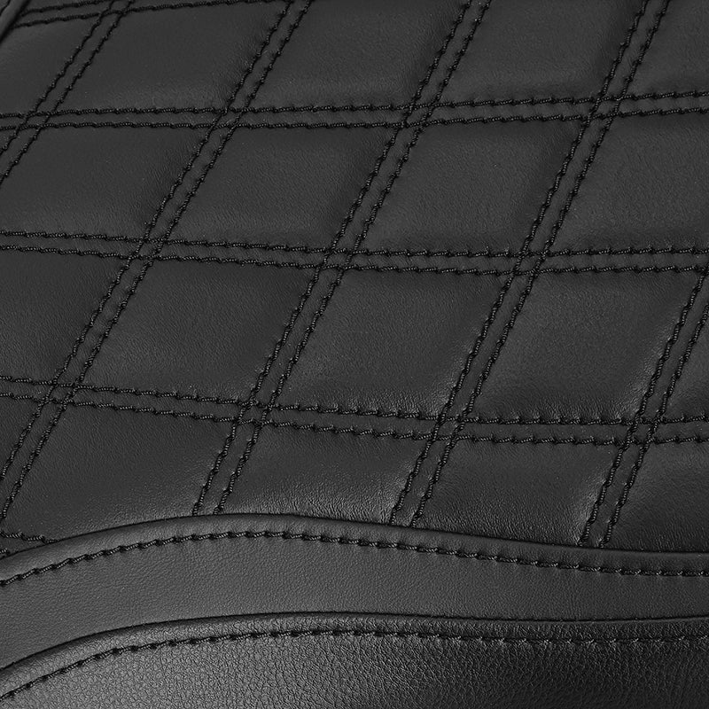 C.C. RIDER YZF R1 Front And Rear Seat For YAMAHA YZFR1 Black Lattice Stitching, 2015-2024