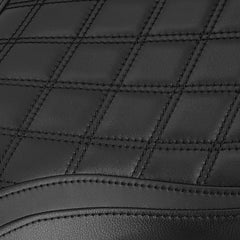 C.C. RIDER YZF R1 Front And Rear Seat For YAMAHA YZFR1 Black Lattice Stitching, 2015-2024