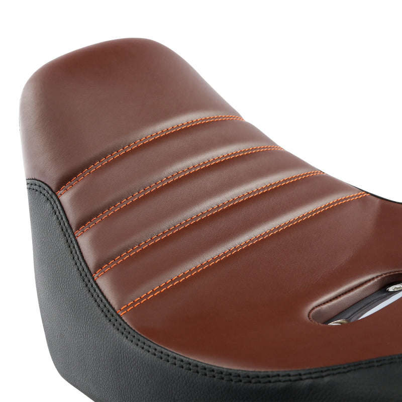 C.C. RIDER Indian Scout 2 Up Seat Driver Passenger Sport Seat For Indian Scout Sixty 100th Aniversary Scout ABS, 2015-2024