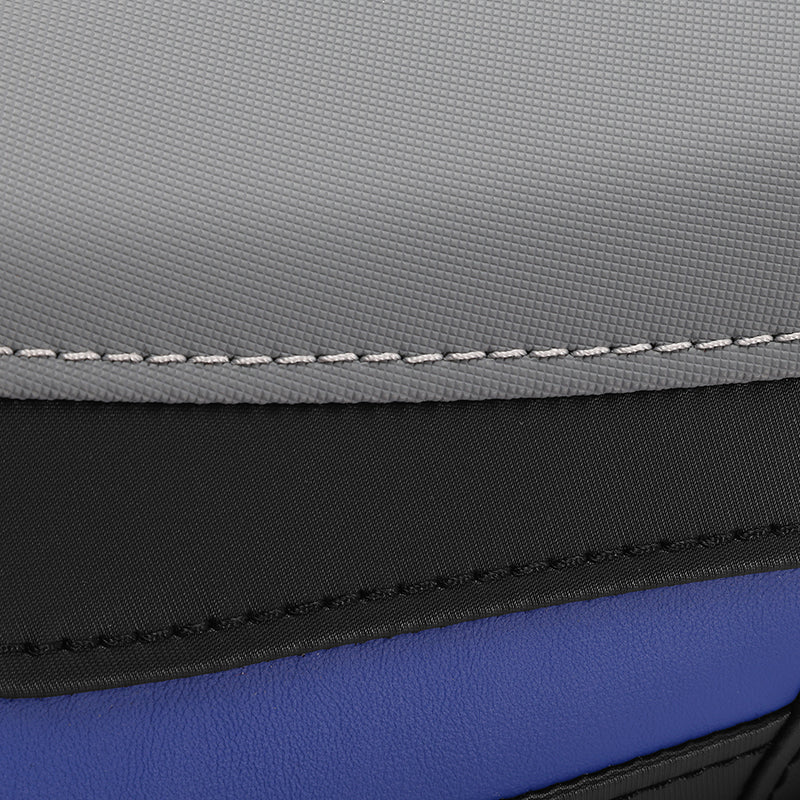 C.C. RIDER BMW R1300GS Seat Rider Passenger Seat Pillion Cushion Blue Gray Black For BMW R1300GS, 2023-2025