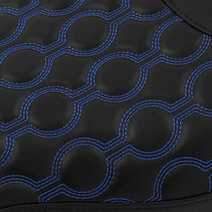 C.C. RIDER GSX1300R Front And Rear Seat Fit For SUZUKI Hayabusa GSX1300R Black Blue Stitch, 2008-2020