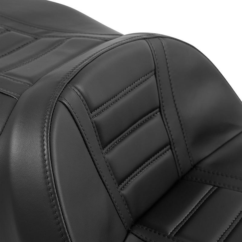 C.C. RIDER Touring Driver Passenger Seat  For Harley CVO Road Glide Electra Glide Street Glide Road King, 2009-2023