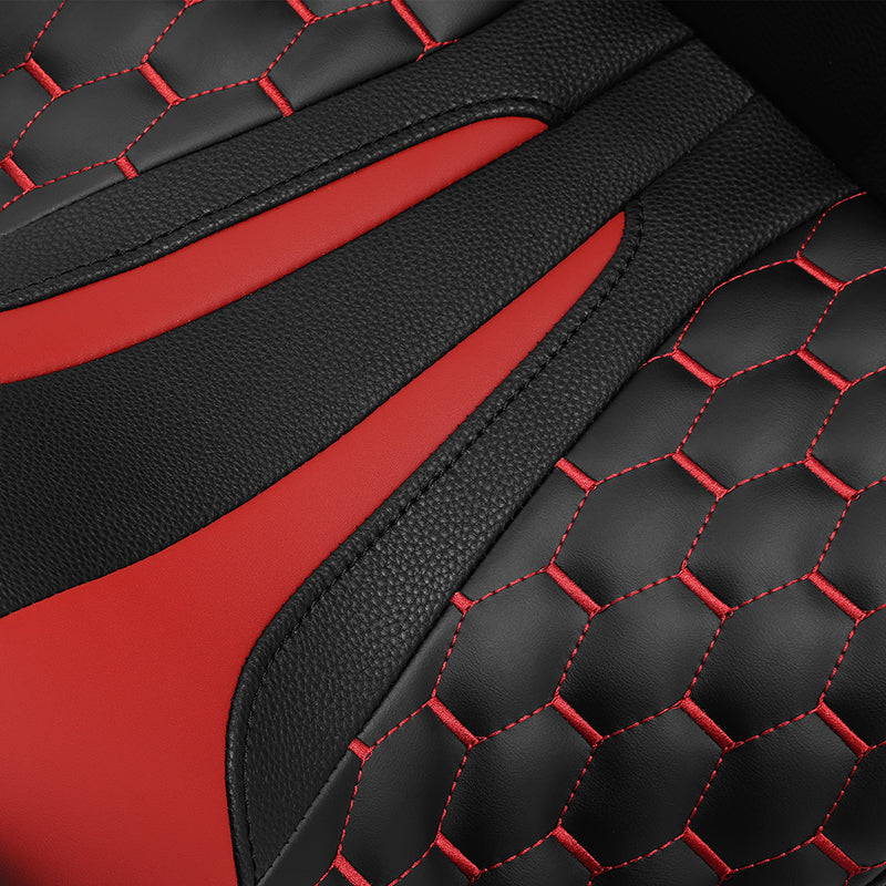 Gel Seat C.C. RIDER Touring Seat Driver Passenger Seat  For Harley CVO Road Glide Electra Glide Street Glide Road King, 2009-2023