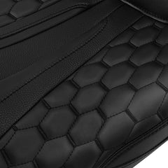C.C. RIDER Touring Seat 2 Up Seat Driver Passenger Seat For Harley CVO Road King Honeycomb Road Glide Electra Glide Street Glide, 1997-2007