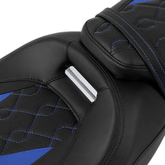 Gel Seat C.C. RIDER Touring Seat Low Profile Driver Passenger Seat For Street Glide Road King Road Glide, 2009-2023