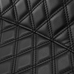 C.C. Rider BMW R18B R18 Transcontinental One Piece Seat Rider Passenger Low Profile Seat Pillion Cushion Black Lattice, 2020-2024