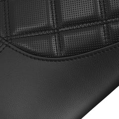 C.C. RIDER YZF R6 Front And Rear Seat For YAMAHA R6 YZFR6 Black Diamond Stitching, 2008-2016