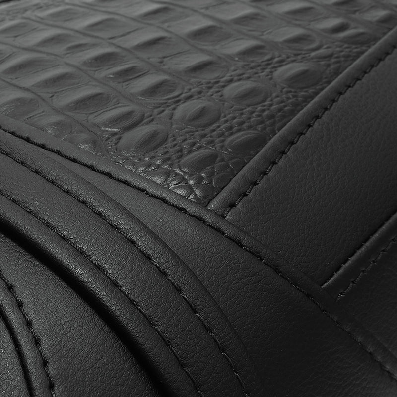 C.C. RIDER Honda Rebel 300 CMX300 Front And Rear Seat Black Alligator Pattern, 2017-2024