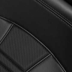 C.C. RIDER Touring Seat One Piece 2 Up Seat Driver Passenger Seat Black Trimming For Street Glide Road Glide, 2023-2025