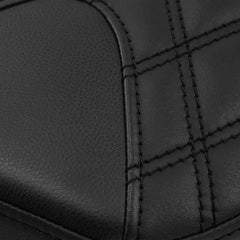 C.C. RIDER CBR1000RR Two Piece Seat Black Lattice Stitching For Honda CBR1000RR, 2008-2016
