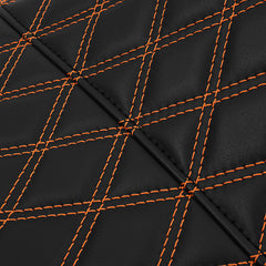 C.C. RIDER VT750C2 VT750C2B One Piece Seat Orange Lattice Stitiching Fit Honda Shadow Spirit 2007-2015 Shadow Phantom 2009-2024