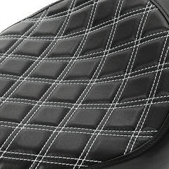 C.C. RIDER Sportster Seat 2 up Seat Iron 883 Iron 1200 XL883 XL1200 Bobbor Seat, 2004-2023