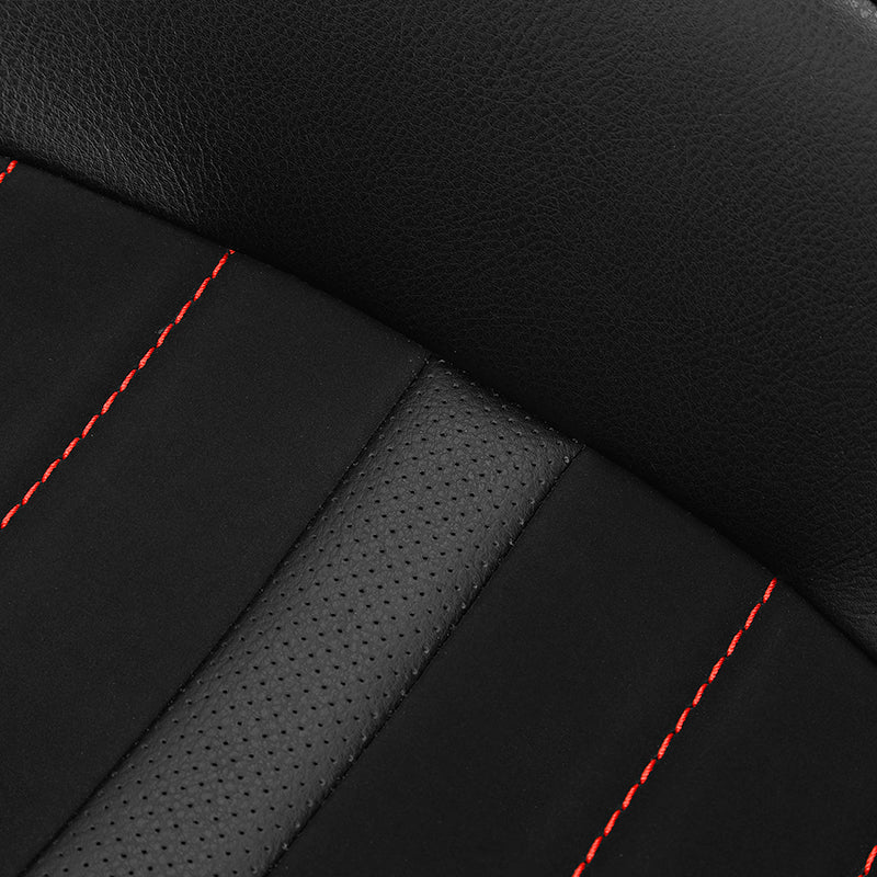 C.C. RIDER Touring Seat 2 up Seat Driver Passenger Seat Alcantara Leather For Harley Touring Road Glide Electra Glide Street Glide, 2008-2023