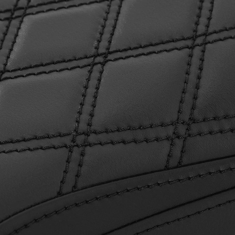 C.C. RIDER GSX-R1000 Front And Rear Seat Fit For SUZUKI GSXR1000 with Black Diamond Design, 2005, 2006